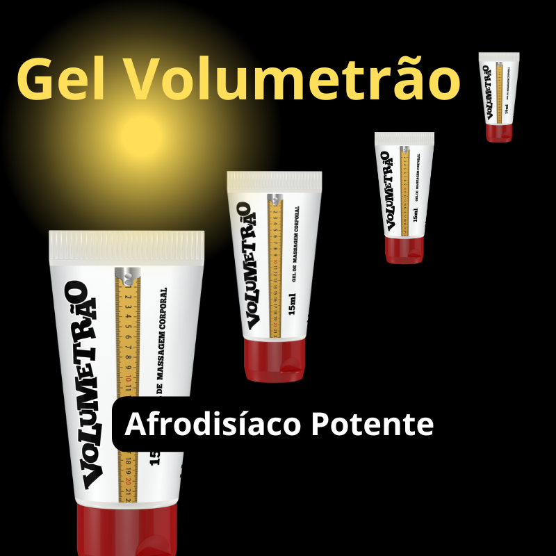 O que é o Gel Volumetrão Afrodisíaco Potente?