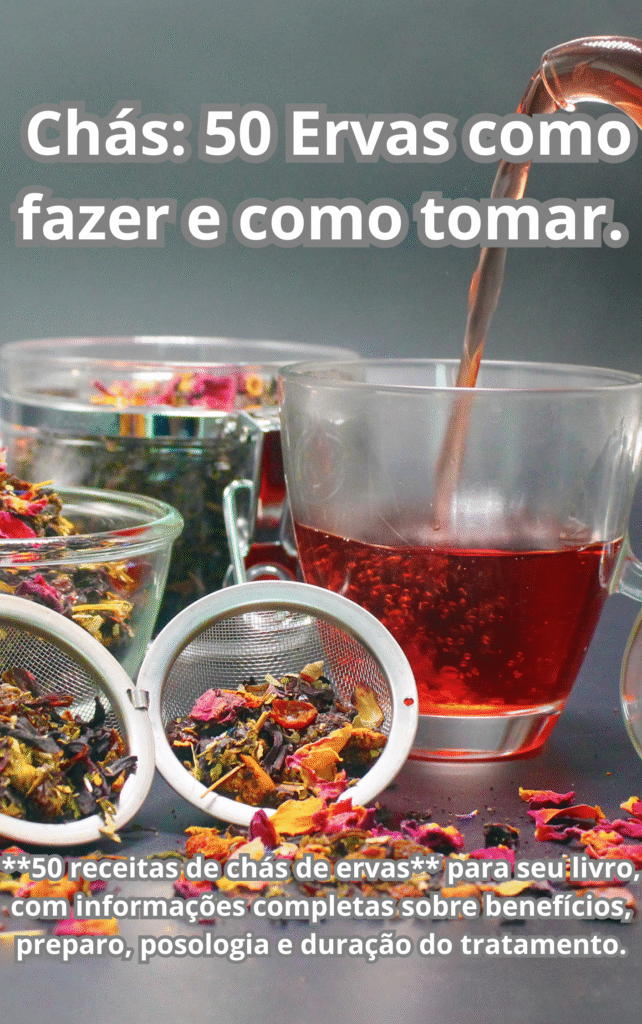 Chas 50 Ervas como fazer e como tomar