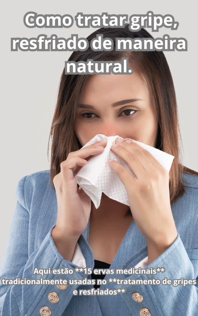 Como tratar gripe resfriado