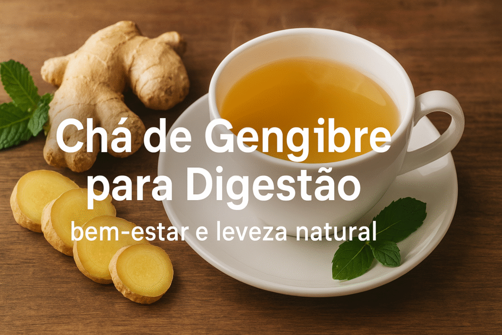 chá de gengibre