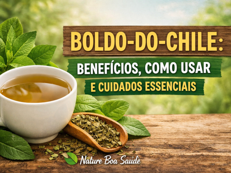 Boldo-do-Chile: benefícios, como usar corretamente e cuidados essenciais
