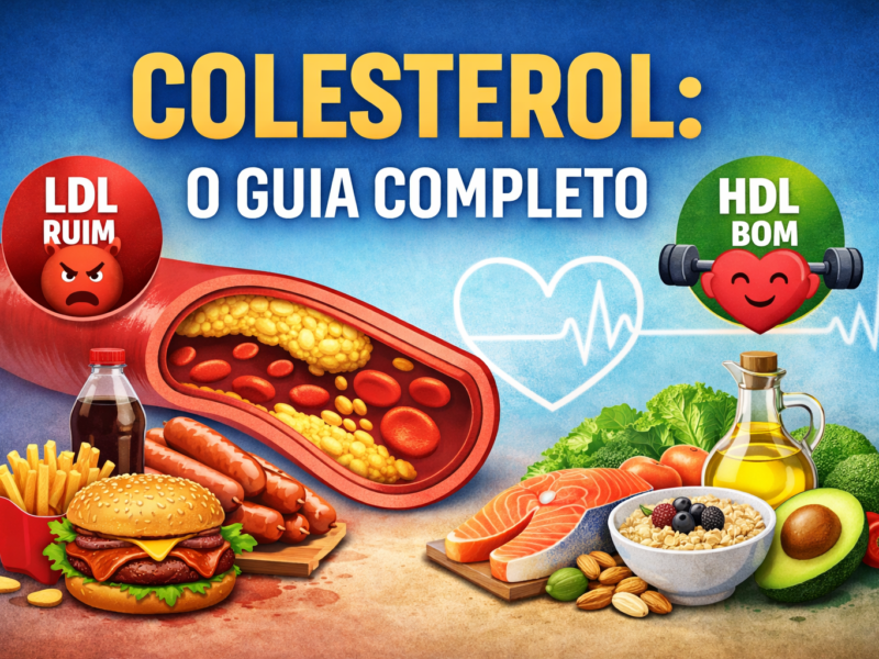 Colesterol: o que é, tipos, riscos e como controlar naturalmente