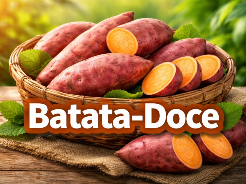 Batata-doce: a raiz da saúde.