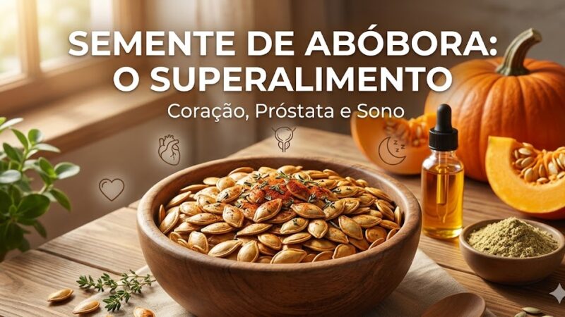 Semente de Abóbora: Benefícios para Próstata, Coração e Sono