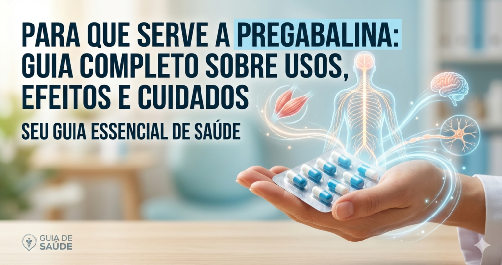 Para que serve a pregabalina