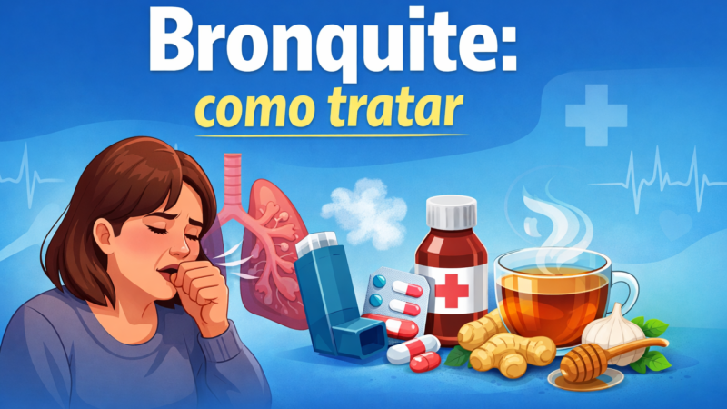 Bronquite: como tratar.