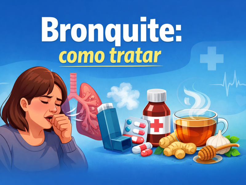 Bronquite: como tratar.