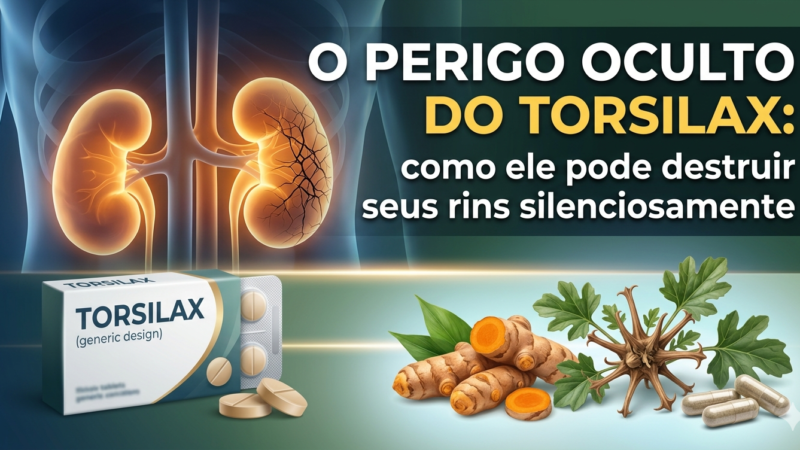 O perigo oculto do Torsilax: como ele pode destruir seus rins silenciosamente.