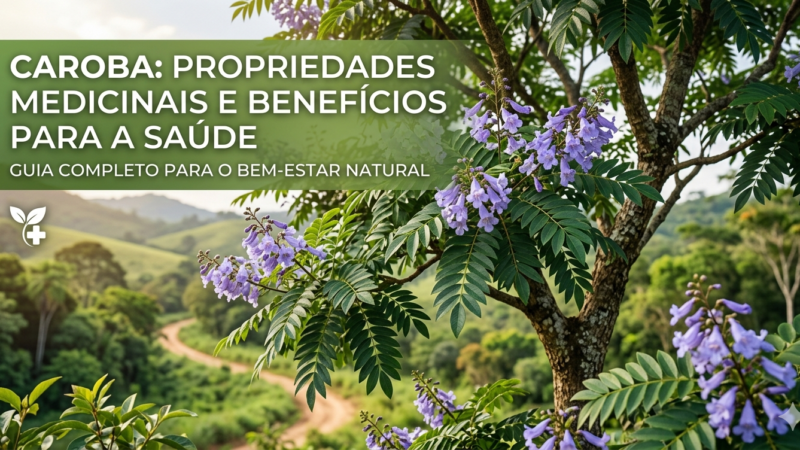 Caroba: propriedades medicinais