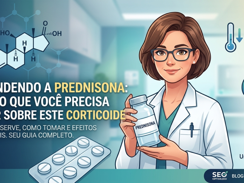 Entendendo a Prednisona.