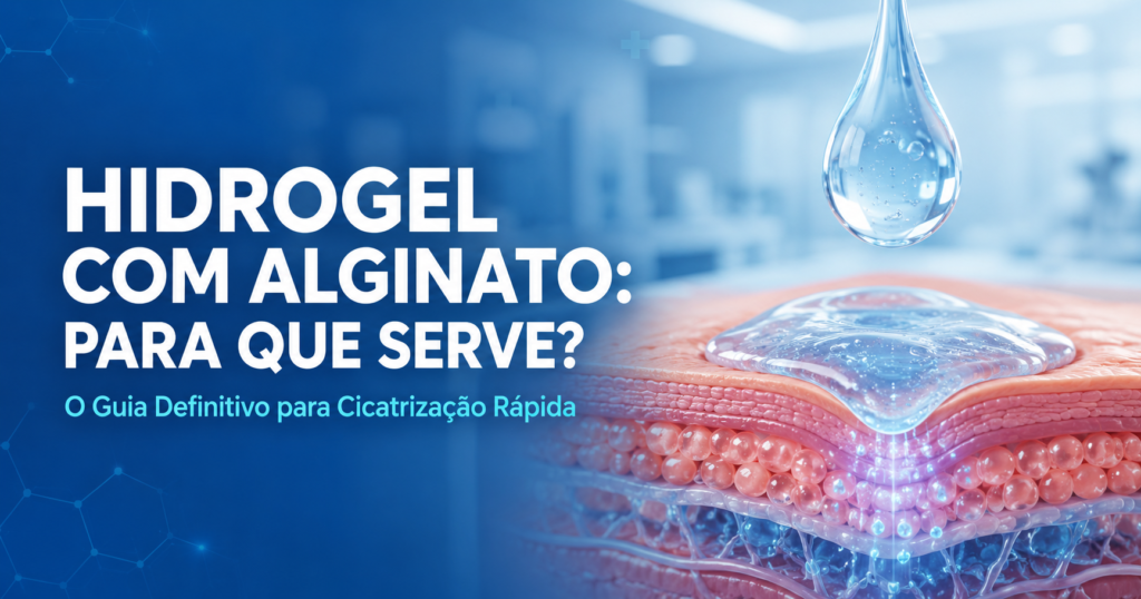 Hidrogel com alginato: para que serve? Guia completo sobre cicatrização e usos