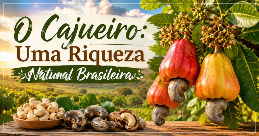 O Cajueiro: Benefícios Medicinais, Usos Tradicionais e Como Aproveitar Todas as Partes da Planta