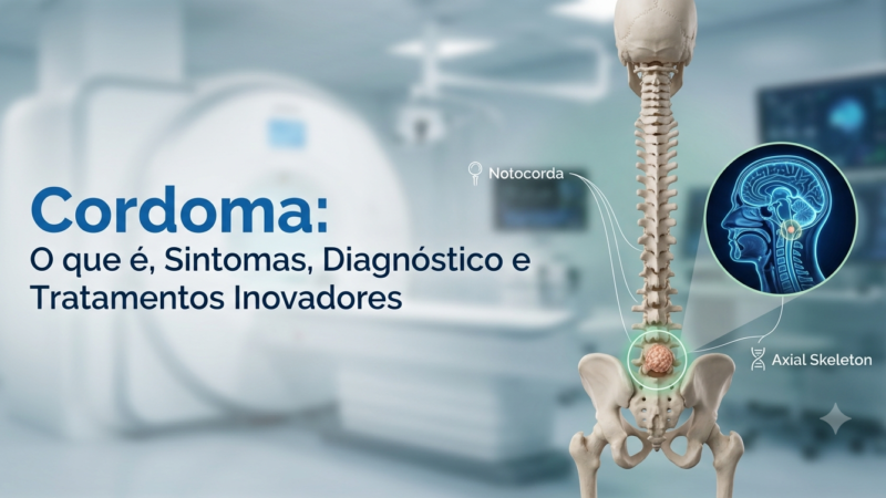 O que é cordoma, sintomas e tratamento.