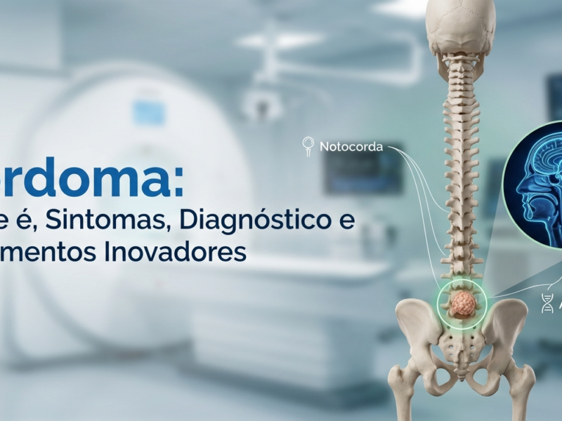 O que é cordoma, sintomas e tratamento.